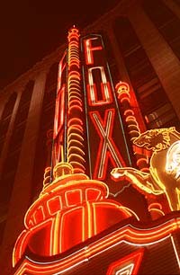 The Fox Theatre - Metro Times Photo / Larry Kaplan