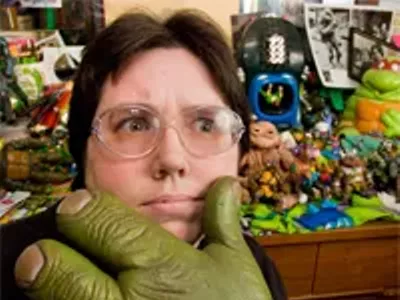 Image: The girl’s gone green