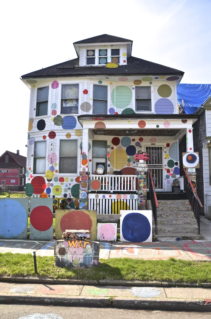 The Heidelberg Project’s “People’s House.” - Courtesy photo.