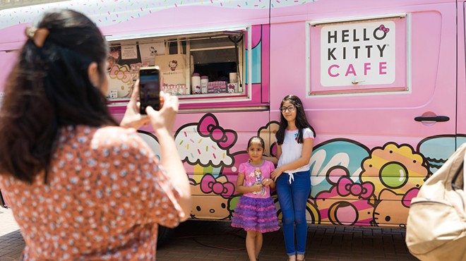 The Hello Kitty Cafe truck is a roving shrine to everyone's favorite Japanese cat.