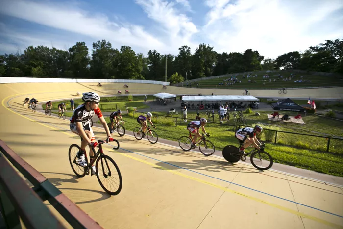 The International Velodrome at Bloomer Park. - Photo by Erika Fulk.