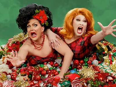 Jinkx Monsoon and BenDeLaCreme.