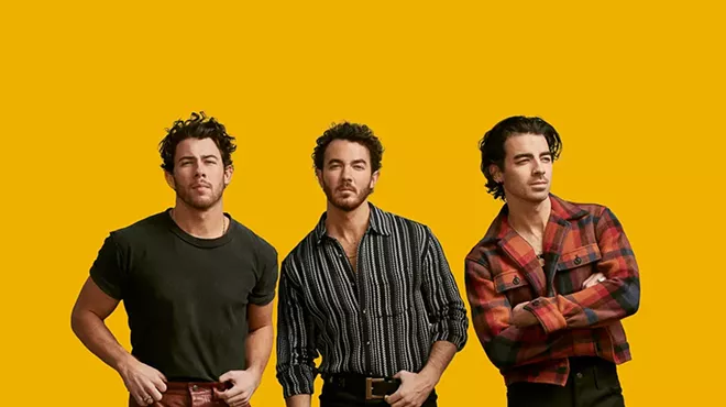 They've come a long way from the Disney channel. From left to right: Nick Jonas (Priyanka Chopra's husband), Kevin Jonas (Danielle Jonas' husband), and Joe Jonas (Sophie Turner's husband).