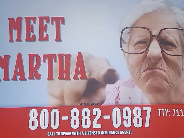 This is Martha, the star of a misleading ad you may have seen recently.