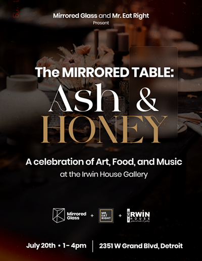 Image: The MIRRORED TABLE: Art, food & music event