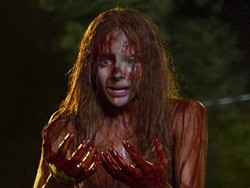 The money shot from the new remake of Carrie, starring Chloë Grace Moretz.
