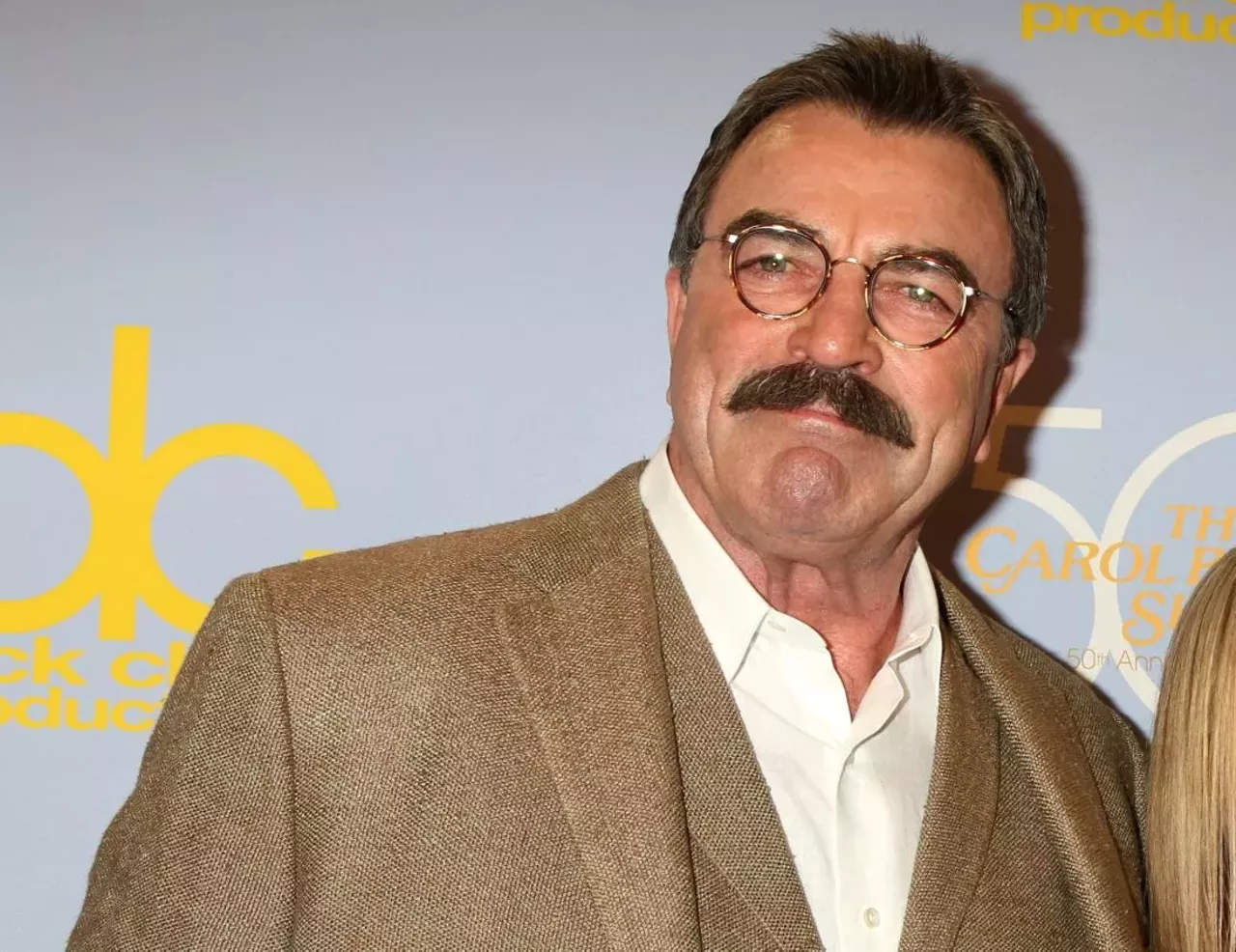 Tom Selleck &nbsp;Tom Selleck has been gracing our screens since the mid-1960s, starring in TV&#146;s most popular series, including Magnum P.I., Three Men and a Baby, Friends, and Blue Bloods. The Emmy award-winning actor has also been seen in multiple commercials, and he played the lead role of Murray in Broadway&#146;s A Thousand Clowns. Kathy Hutchins / Shutterstock