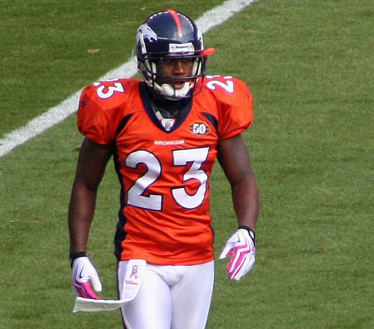 Chadsey: Renaldo Hill
NFL player Renaldo Hill attended Chadsey High School, where he was a four-year starting defensive back before going on to play in the pros from 2001-2010 with the Arizona Cardinals, Oakland Raiders, Miami Dolphins, and Denver Broncos. Chadsey was demolished in 2011. 