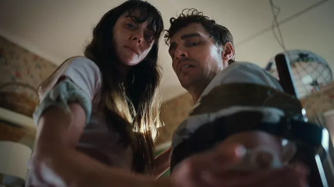 Real-life married couple Alison Brie Dave Franco star in Together.