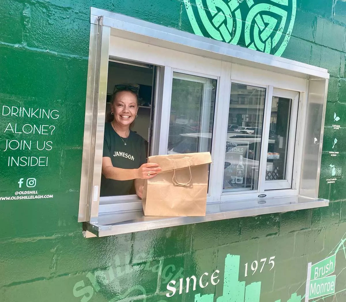 Image: The Old Shillelagh opens walk-up window