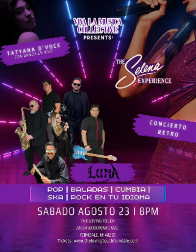 Image: The Selena Experience by Tatyana D'voce - Luna Band