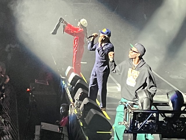 A large crowd filled the seats of the Little Caesars Arena for an almost sold-out show as they awaited to see headliners Bow Wow and Mario.