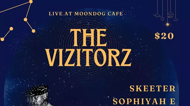 Image: The Vizitorz (Kenneth Green / Dushun Mosley / Sophiyah E / Skeeter / Darius Savage) w/ guest DJ Meftah