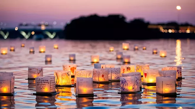 Image: The Water Lantern Festival