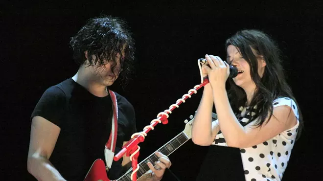 Jack and Meg White in 2007.