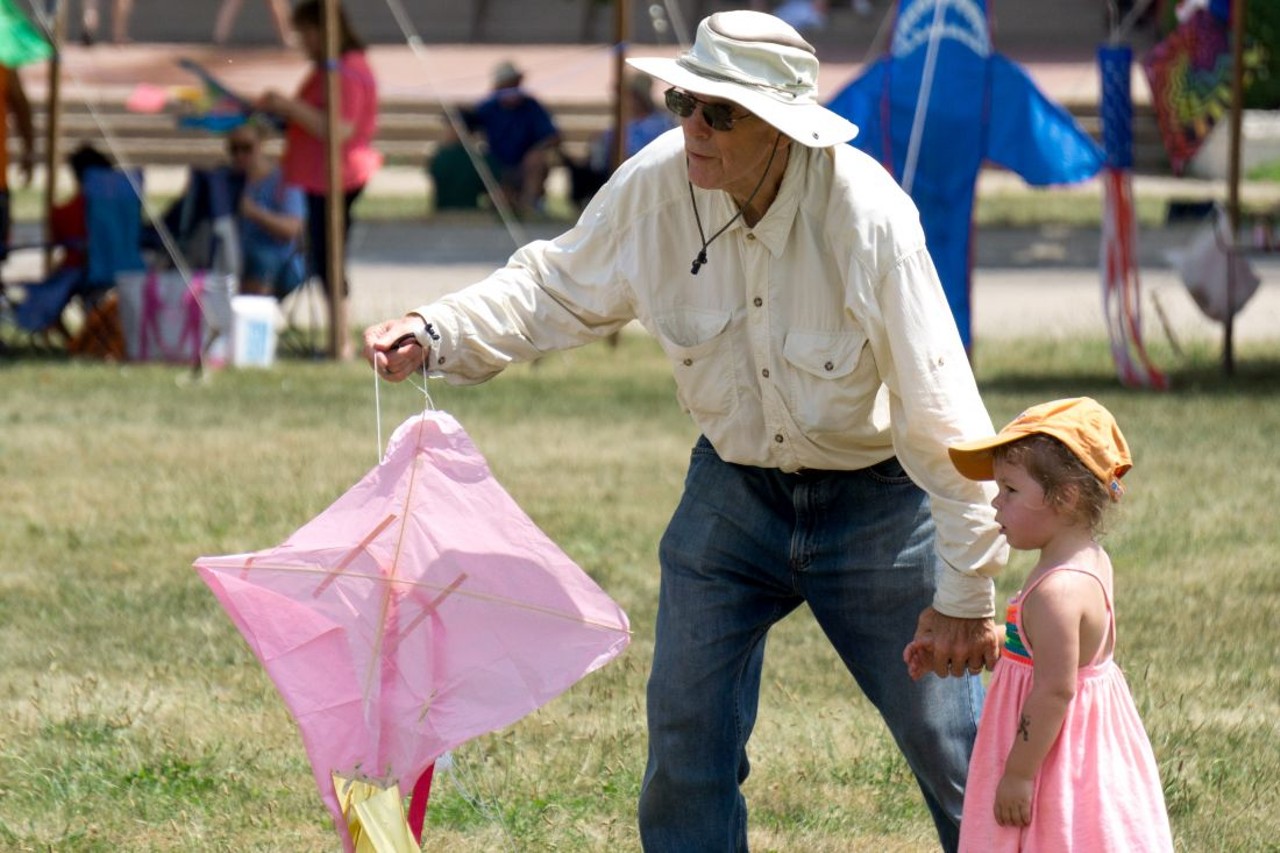 There were smiles for miles at the second annual Detroit Kite Festival