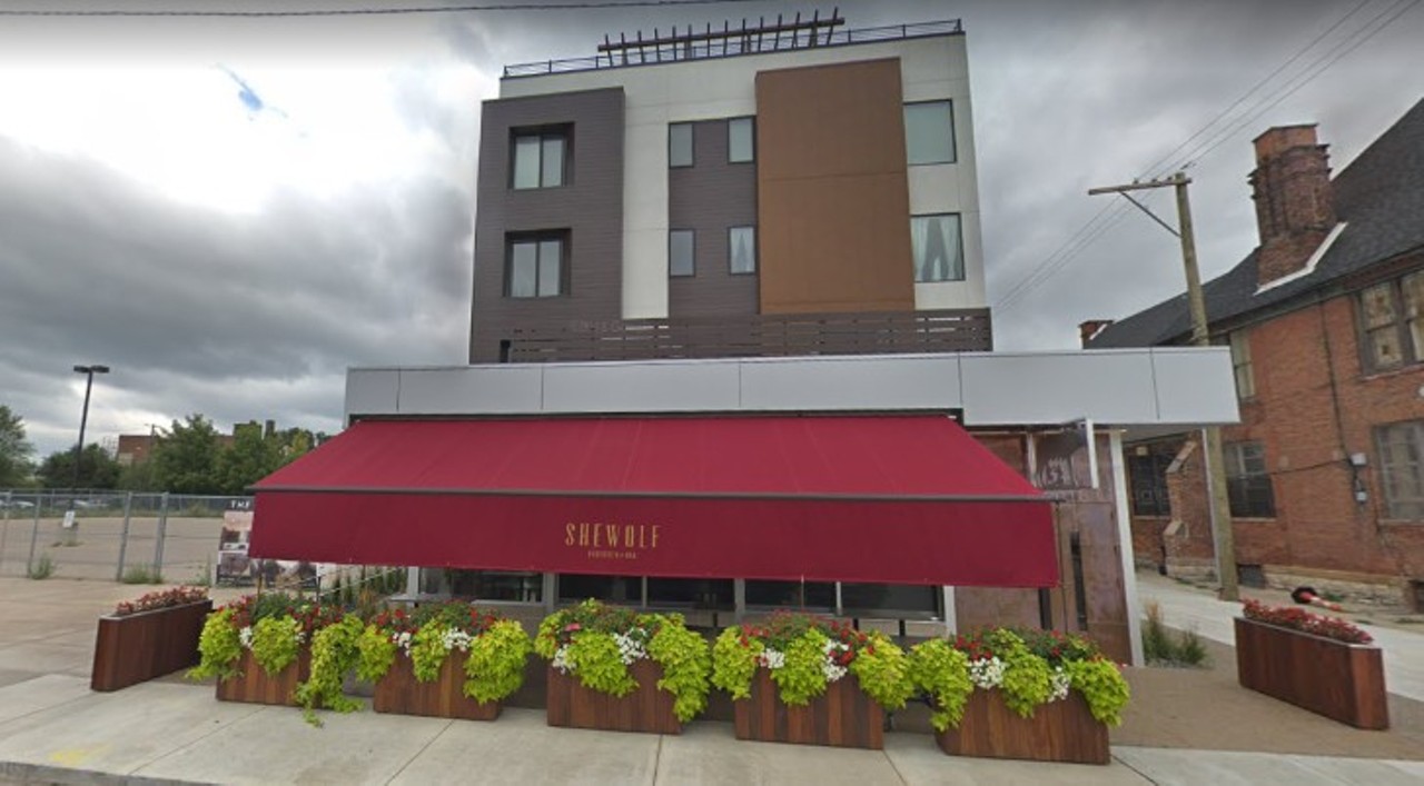 Now &#150; Aug. 2018
SheWolf Pastifico & Bar
439 Selden St., Detroit
&copy;2018 Google