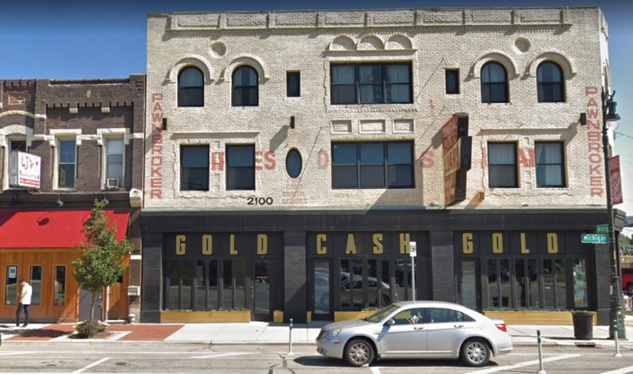 Now &#150; Aug. 2018
Gold Cash Gold restaurant
2100 Michigan Ave., Detroit, MI
&copy;2018 Google