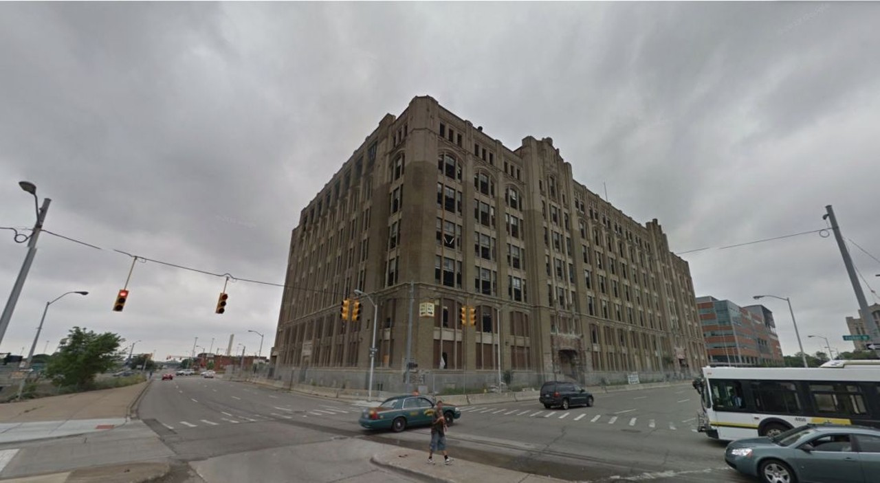 Then &#150; 2011
2421 2nd Ave.; Detroit
Opened in 1907, the original Cass Tech was one of the first four high schools in Detroit, according to Historic Detroit. More than 50,000 students graduated from the school, including Diana Ross, Lily Tomlin, David Alan Greer, and Kwame Kilpatrick.
Photo &copy;Google 2019
