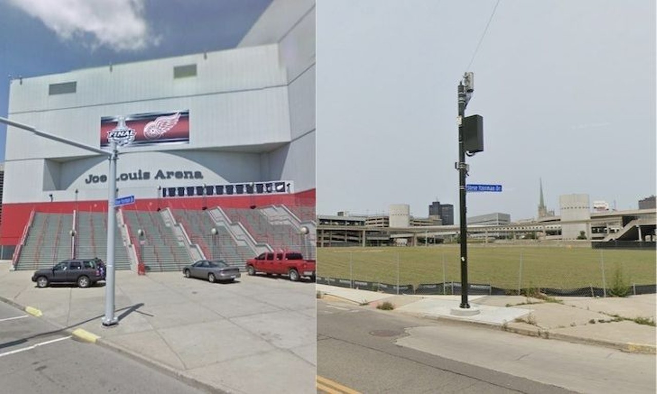 These before and after photos show how much Detroit has changed in 12 years