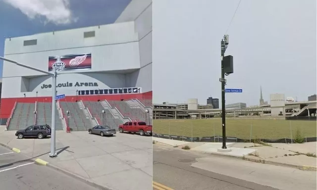 Image: These before and after photos show how much Detroit has changed in 12 years