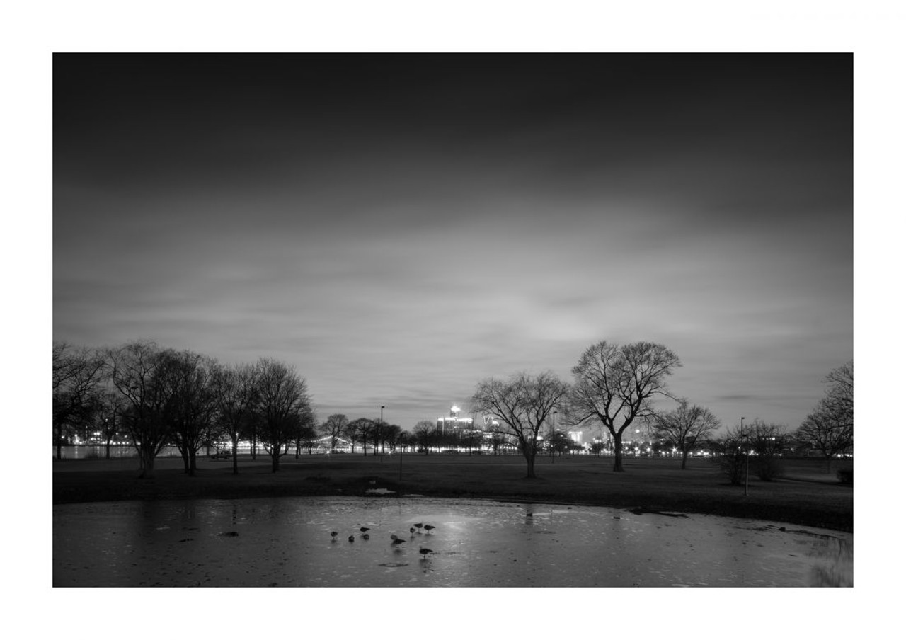 These black and white photos showcase Belle Isle's timeless beauty