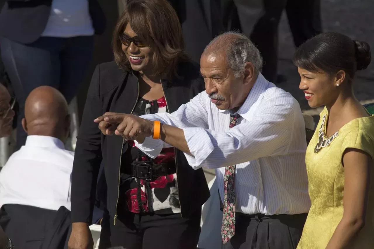 John Conyers Hailing from Highland Park, John Conyers became the longest-serving Black congressman. A co-founder of the Congressional Black Caucus, Conyers introduced a bill to study reparations for slavery in 1989 and did so every year for three decades, but his legacy was tainted by sexual harassment allegations, resulting in his resignation from the U.S. House in 2017. He passed away in 2019 at age 90. 