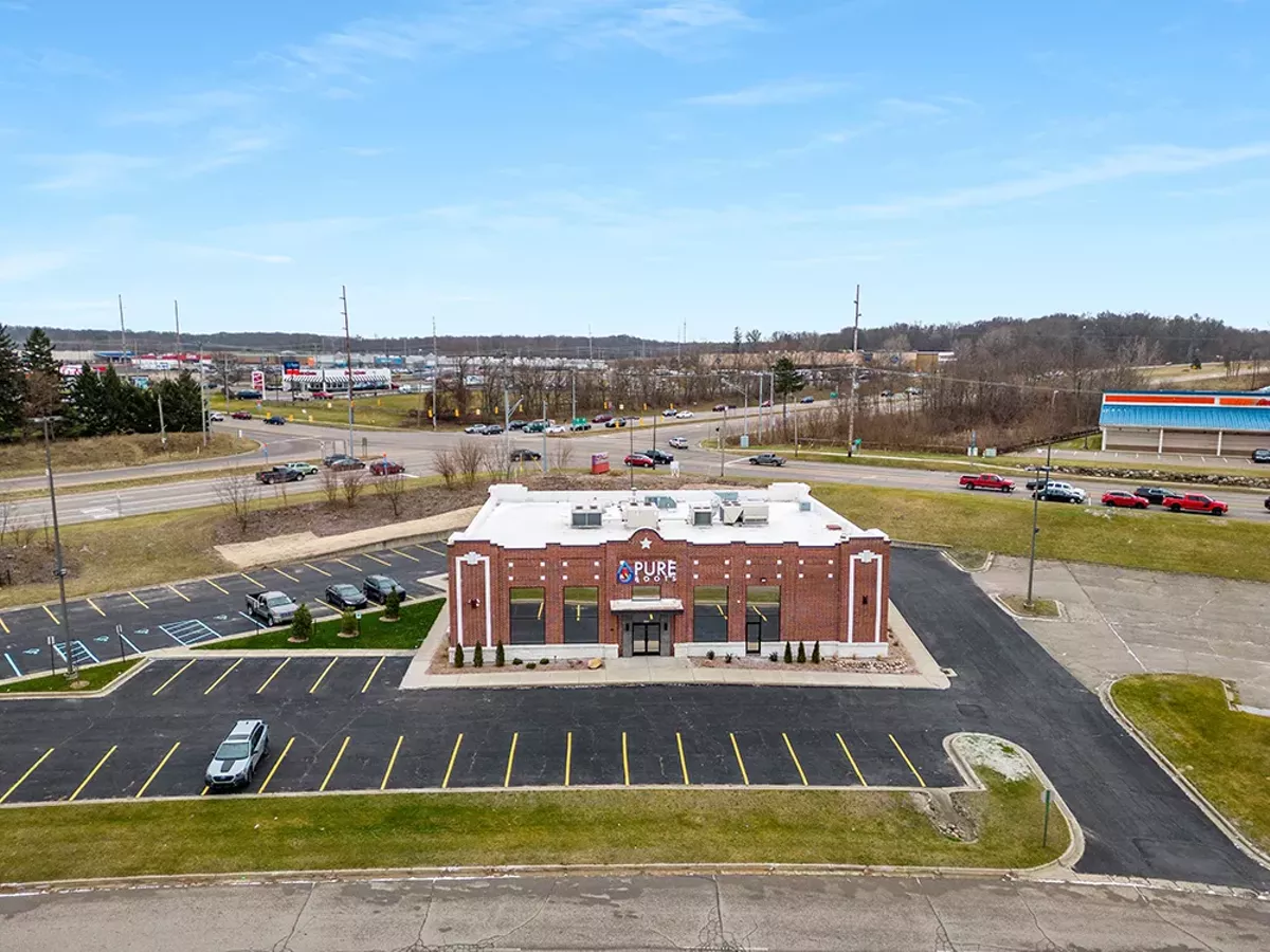 Image: A former Mexican restaurant on the outskirts of Lakeview Square Mall in Battle Creek is one of the largest cannabis dispensaries in Michigan.