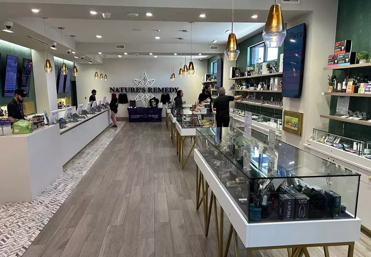 Nature’s Remedy 925 E. Drayton St., Ferndale; naturesremedycannabis.com It’s hard to go wrong with any of the cannabis products at Nature’s Remedy, which specializes in offering connoisseur-level flower, concentrates, edibles, topicals, and tinctures. But what really sets Nature’s Remedy apart is its interaction with customers. Instead of standing at a cash register asking to see products, budtenders encourage customers to walk around and check out the products. And if you need advice, they are full of knowledge. Nature’s Remedy has built a loyal customer base that has come to expect high-quality products. Most of the flower brands are exceptional and include 710 Labs, Hytek, Michigrown, Kai, Giving Tree Gardens, Vanilla Sunshine, Peninsula Gardens, A1Za, Special Blend Gardens, Super Dope, Doja, Fear of Boof, LightSky Farms, and Flos. Nature’s Remedy is also an ideal spot for live rosin, offering brands that include 710 Labs, Eastside Alchemy, Hytek, Monopoly Melts, LightSky Farms, Information Entropy, and Peninsula Gardens. To dabbers, Nature’s Remedy may be best known for its incredible selection of 710 Labs, arguably the highest quality live rosin in the state. With more than 150 strains from 710 Labs, Nature’s Remedy boasts the largest selection of the brand in metro Detroit, and it’s available in all forms of consistency, from badder to first press. If you become a frequent customer, Nature’s Remedy has a points program that adds up fast with freebies and deals.