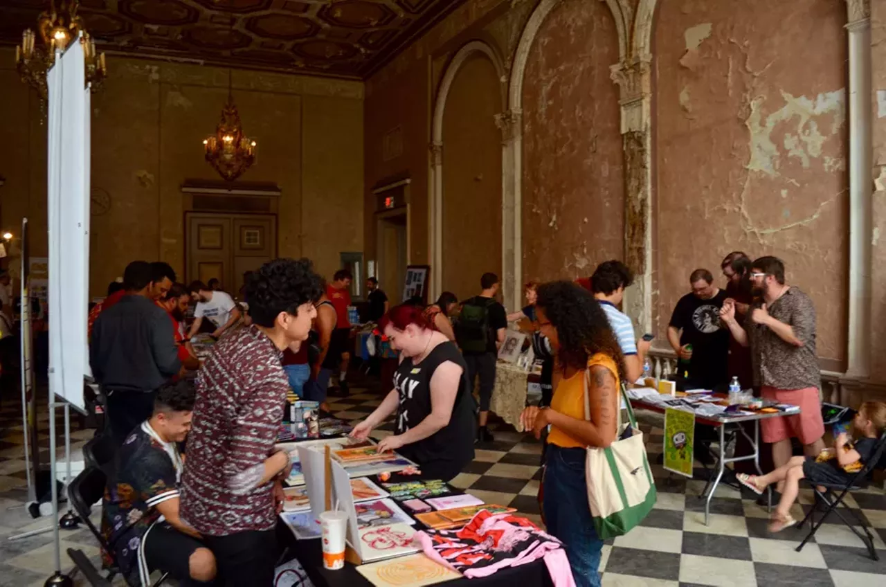 Image: These photos prove that the Detroit Comix Party was a success