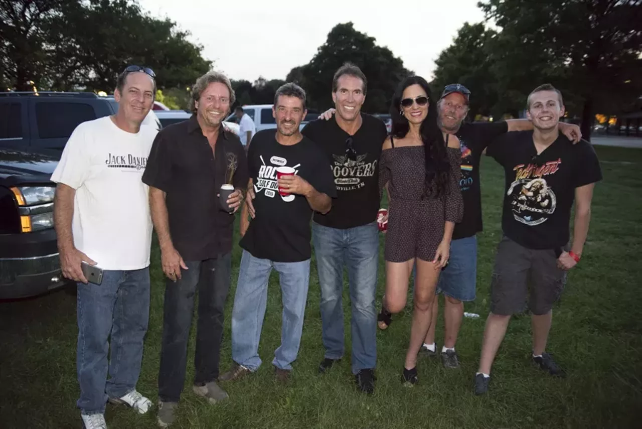 Image: Things got real 'Merican at the Ted Nugent concert at Freedom Hill