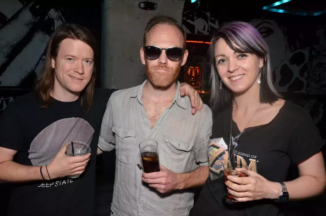 Image: Things got really trippy at the opening of Detroit's new Deluxx Fluxx