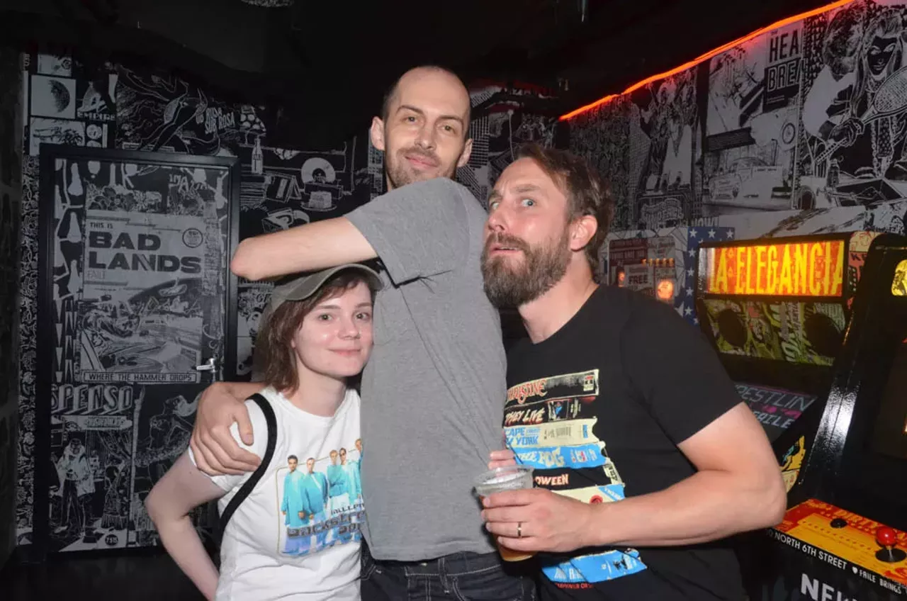 Image: Things got really trippy at the opening of Detroit's new Deluxx Fluxx