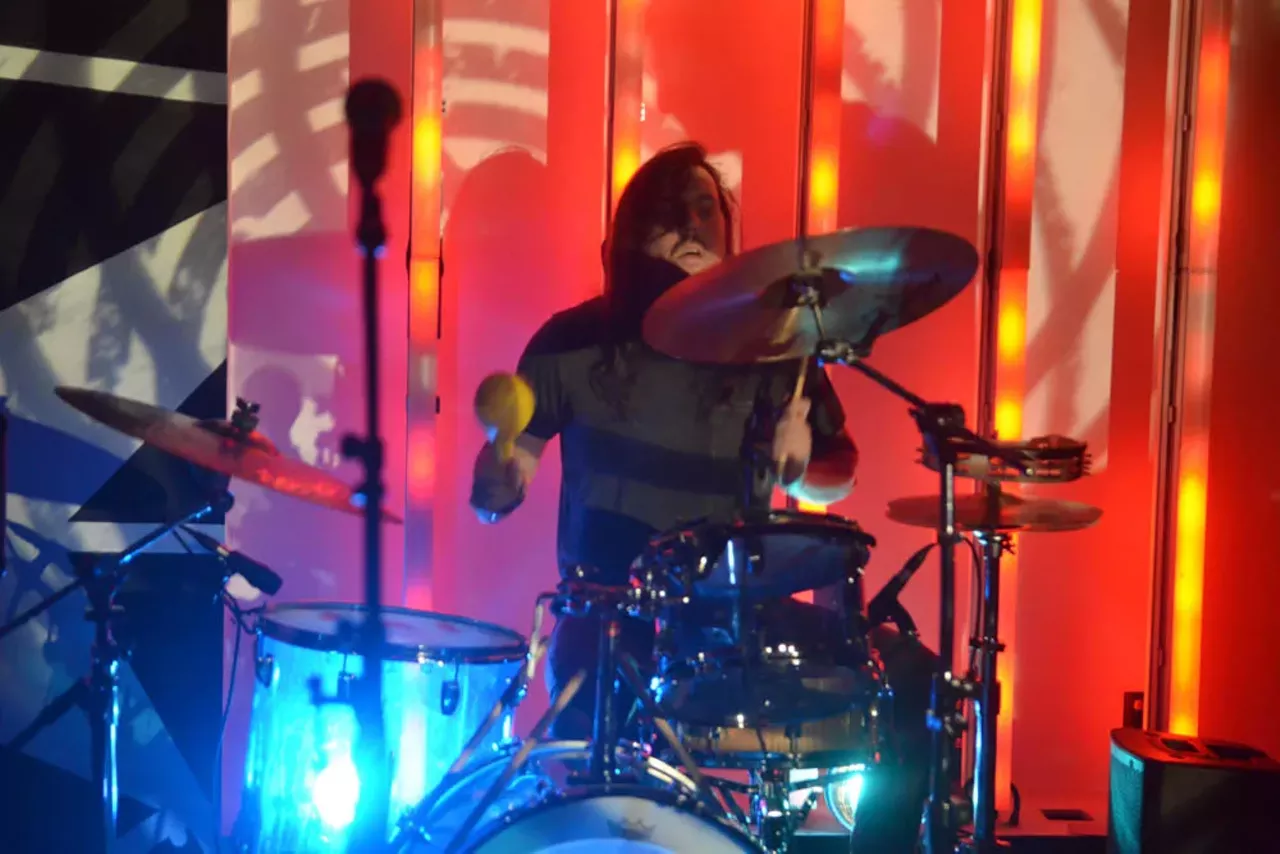 Image: Things got really trippy at the opening of Detroit's new Deluxx Fluxx