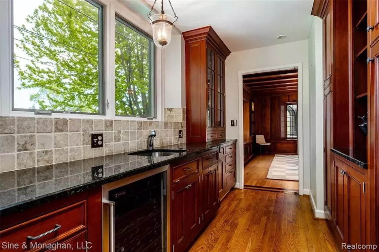 This 1.39 million Grosse Pointe Park home built by architect Wallace