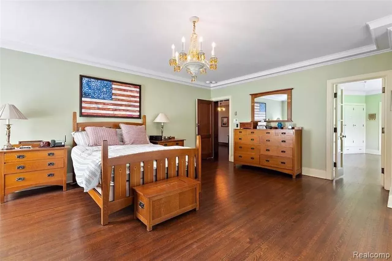 Image: This $1.85 million Alvin E. Harley-designed mansion in Detroit's Palmer Woods has a ballroom