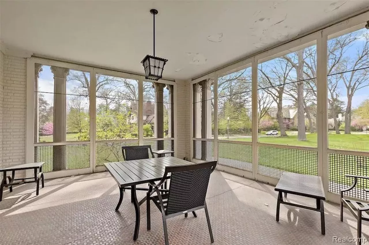 Image: This $1.85 million Alvin E. Harley-designed mansion in Detroit's Palmer Woods has a ballroom