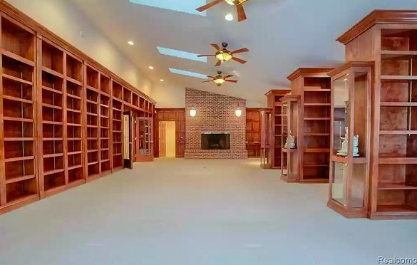 This $575K Michigan home has the library of a book lover's dreams