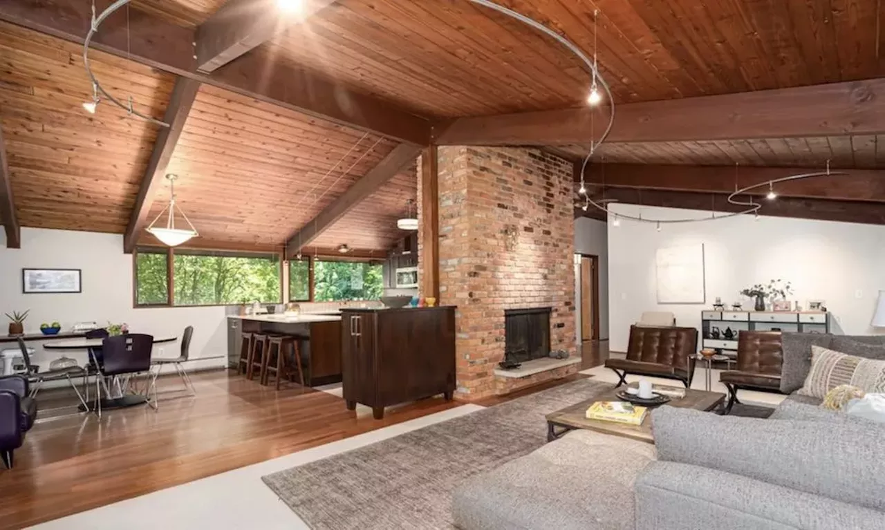 Image: This $585k zen AF Ann Arbor home has a pergola and koi pond