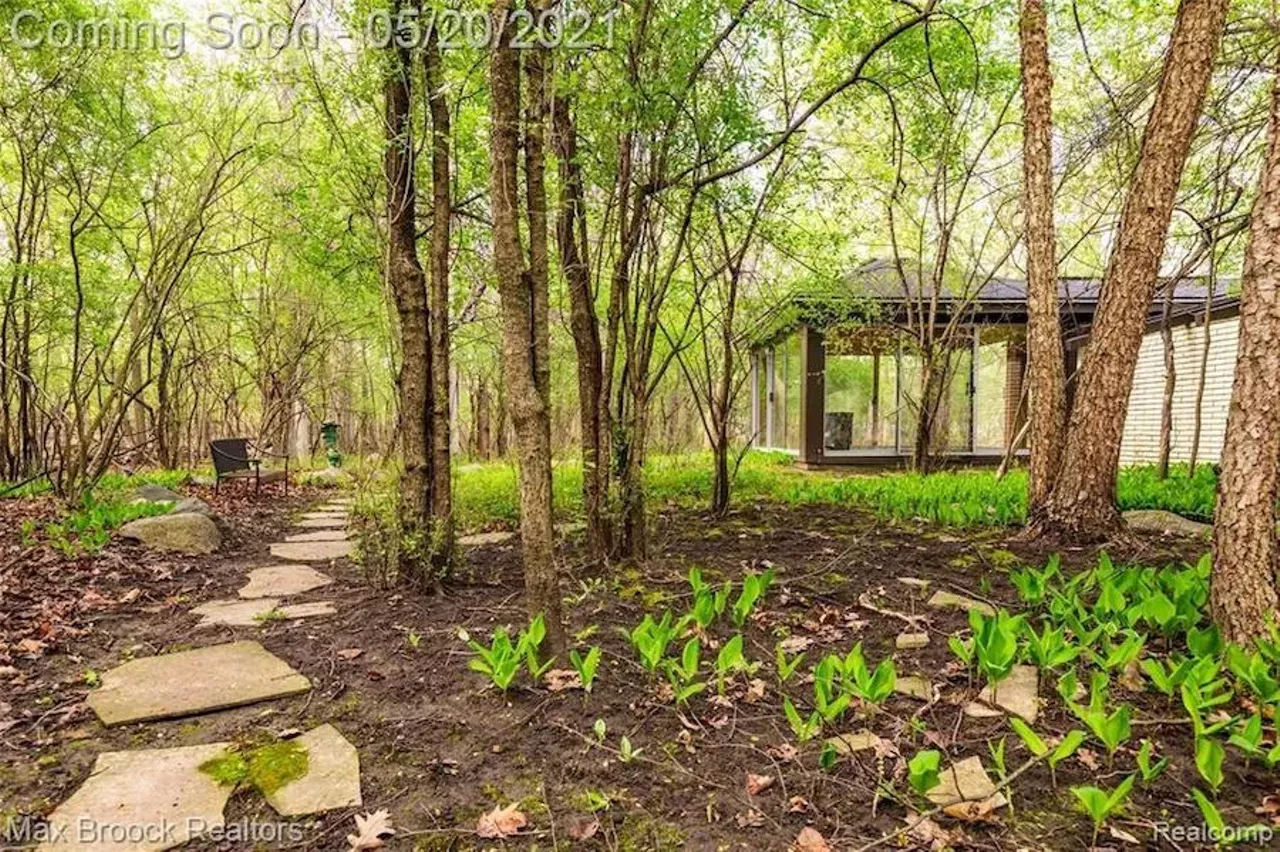 Image: This $979k Mid-Century Modern ranch in Bloomfield Hills is a stunner