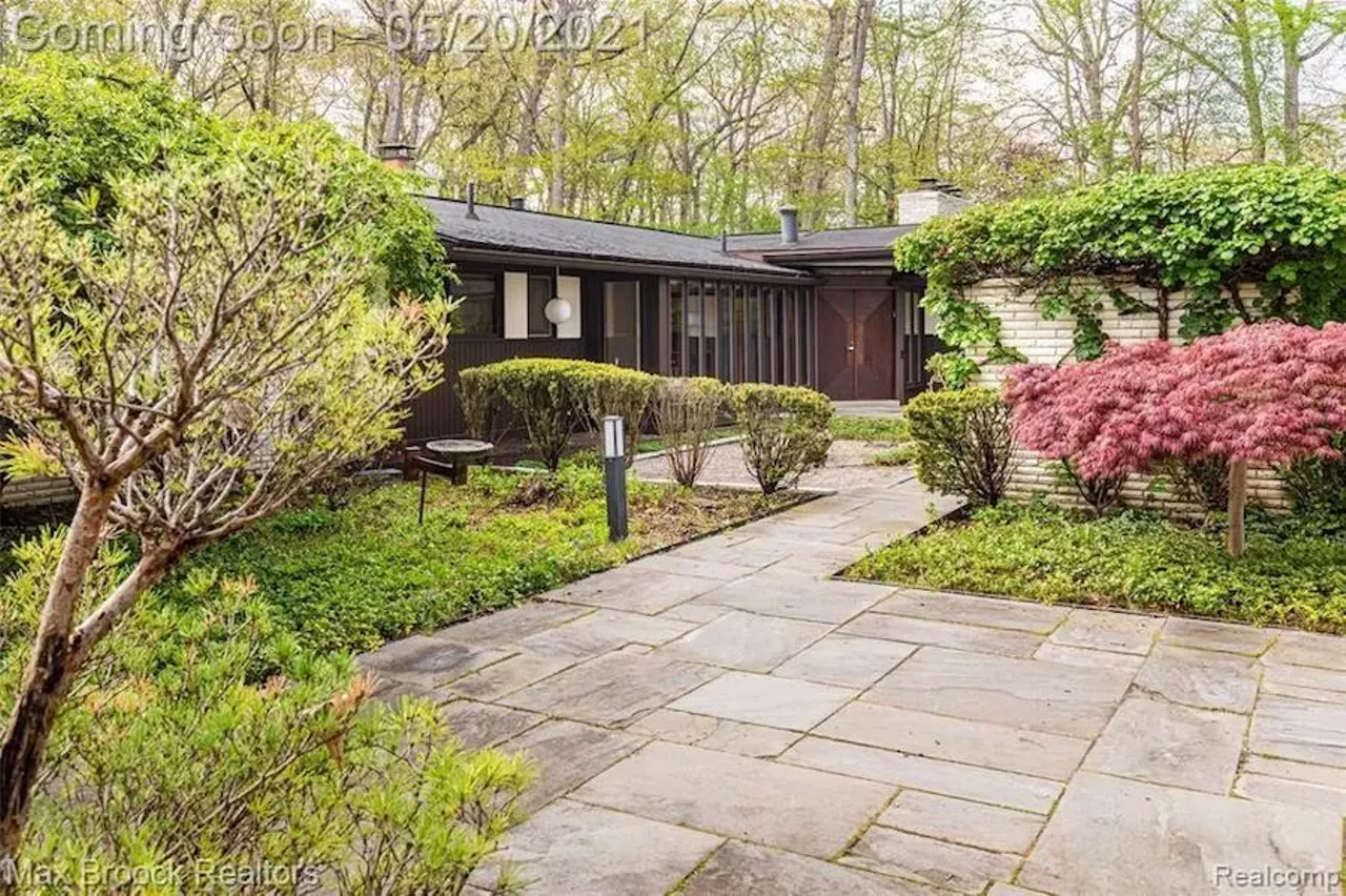 Image: This $979k Mid-Century Modern ranch in Bloomfield Hills is a stunner