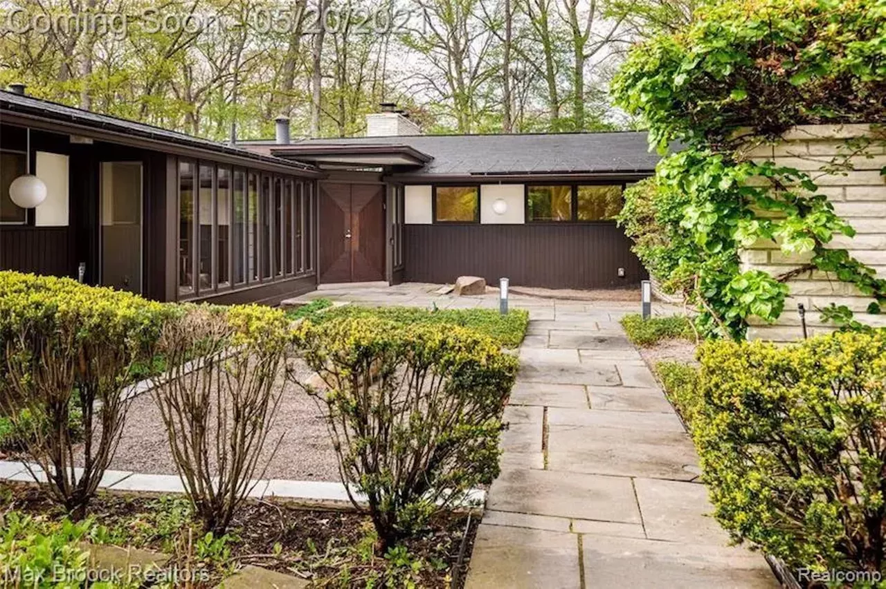 Image: This $979k Mid-Century Modern ranch in Bloomfield Hills is a stunner