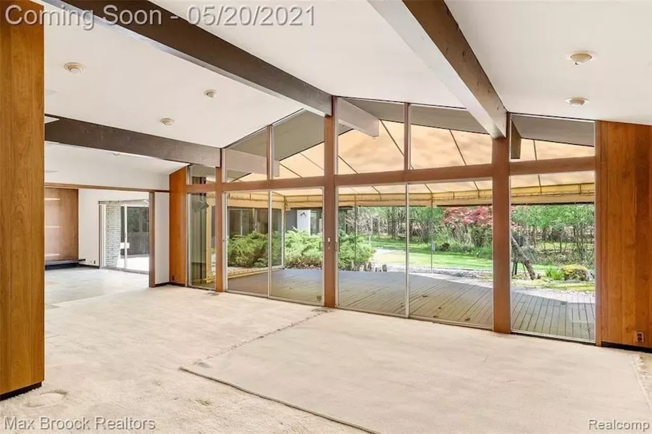 Image: This $979k Mid-Century Modern ranch in Bloomfield Hills is a stunner