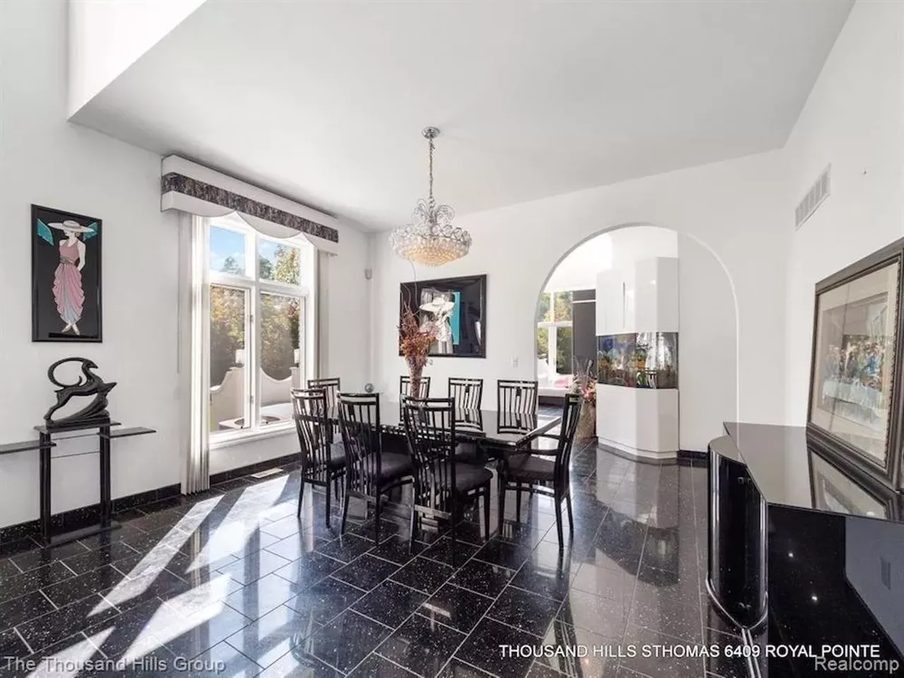 Image: This $979k West Bloomfield estate has '90s mall vibes &#151;&nbsp; and it has built-in aquariums
