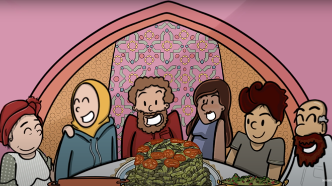 Huda Fahmy's animated film gives a humorous take on her family’s tradition of preparing copious amounts of warak enab, aka stuffed grape leaves.