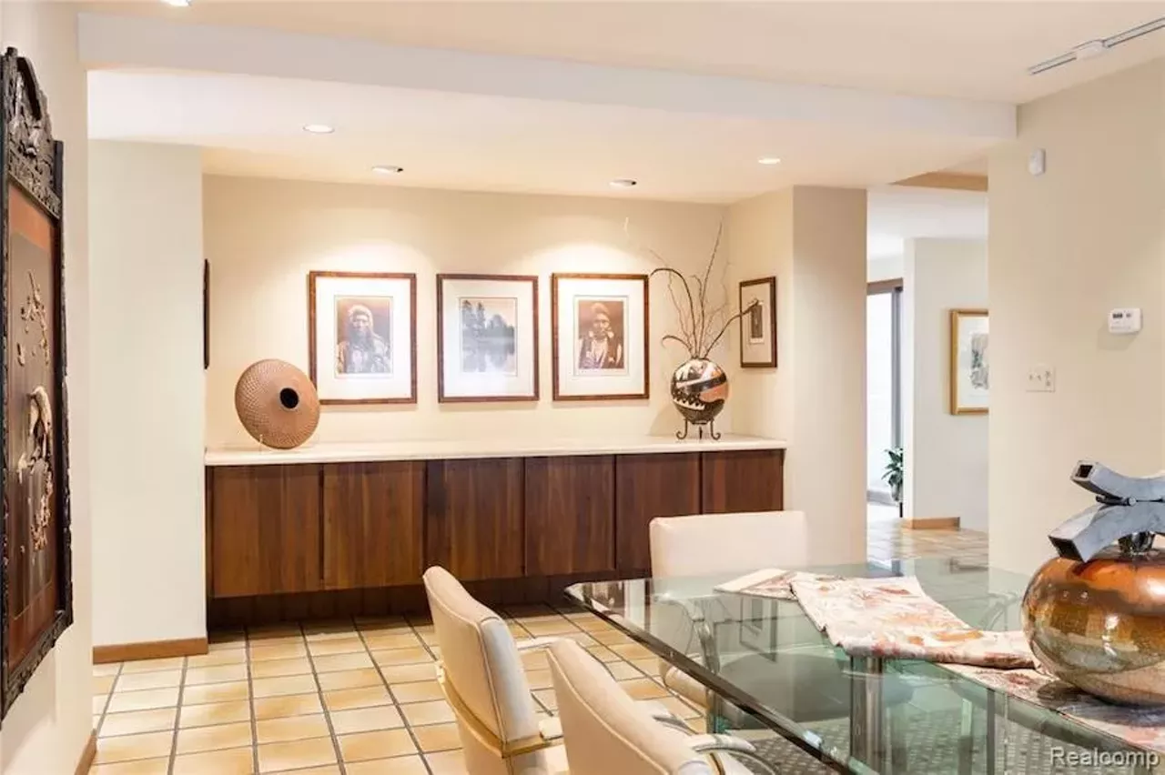Image: This custom $649k home in Grosse Ile has a fabulous conversation pit