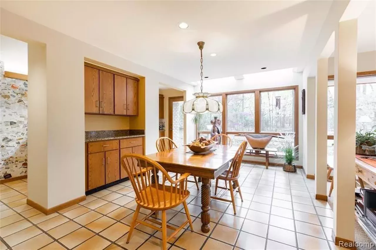 Image: This custom $649k home in Grosse Ile has a fabulous conversation pit