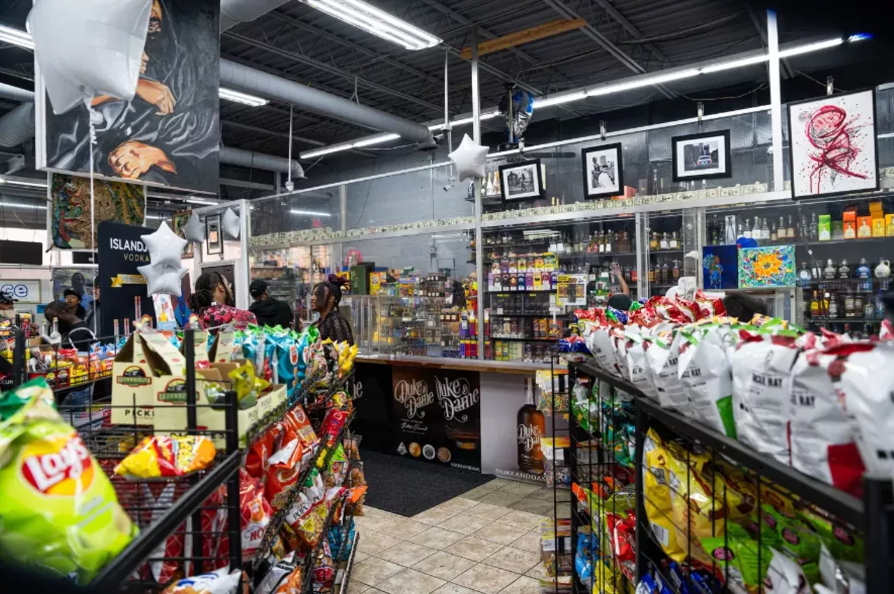 Image: This Detroit liquor store doubles as an art gallery