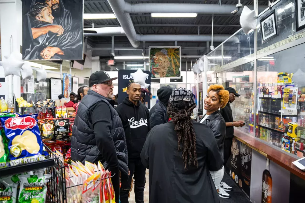 Image: This Detroit liquor store doubles as an art gallery