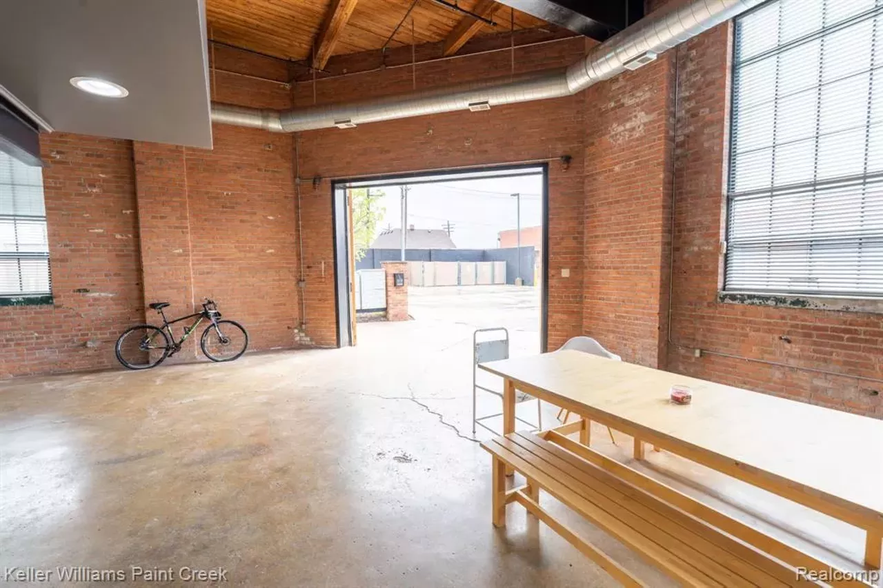 You can live in a former firehouse in Detroit's Eastern Market